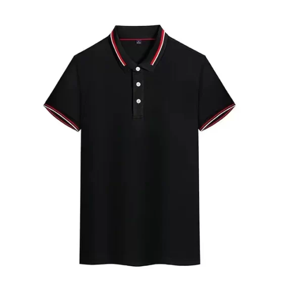 Custom Polo Black Shirt