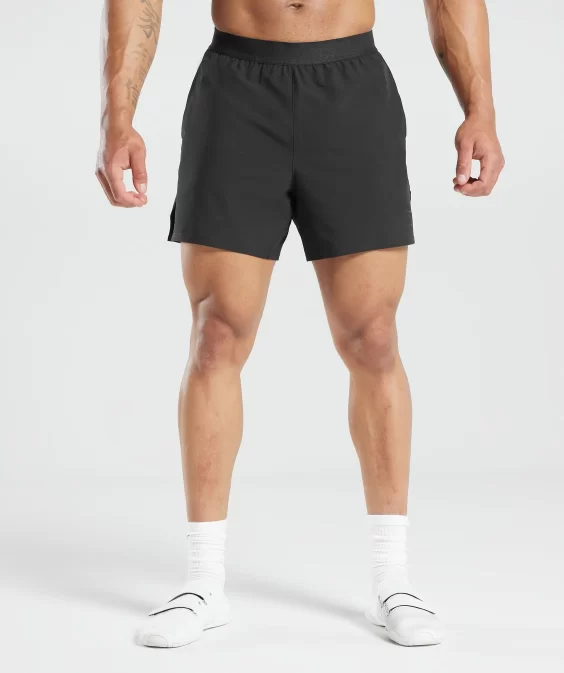 Custom Mens Black Training Shorts