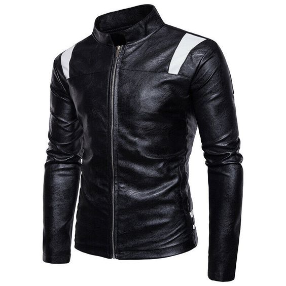 Custom Zipper Men Leather jackets